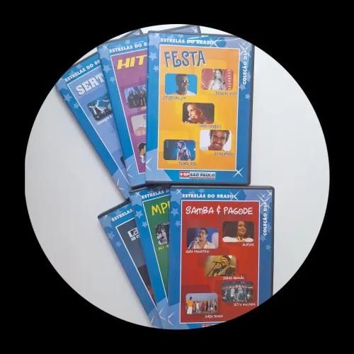 Dvds Estrelas do Brasil - Coleção DSP