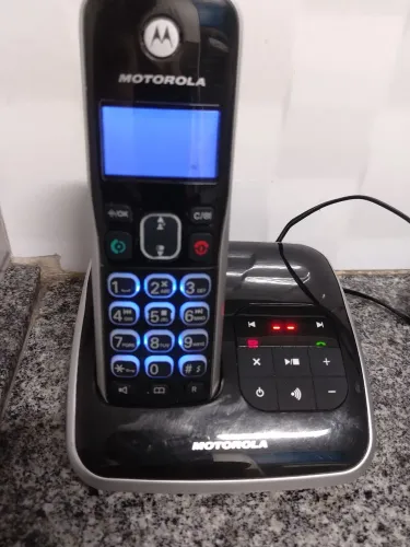 Telefone Sem fio Motorola ,( Pilha)