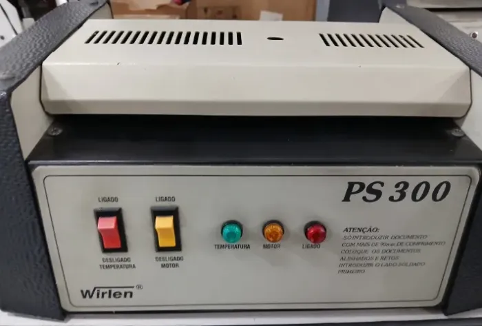 Plastificadora A-4 Wirlen (até tam. Ofício) - PS-300 