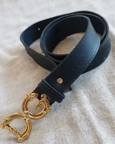 Cinto DG Couro Sintético Novo 