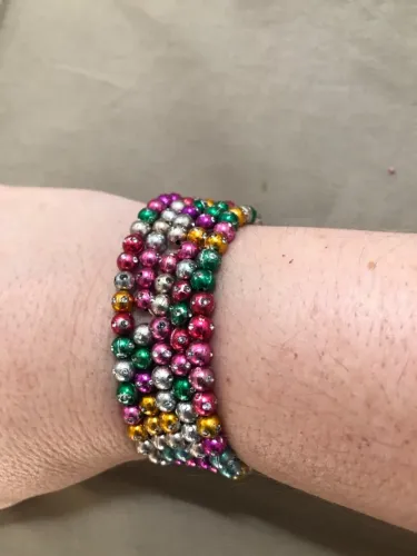 Pulseiras de Miçangas Coloridas