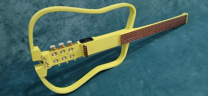 Violão artesanais estilo slim elétricos.