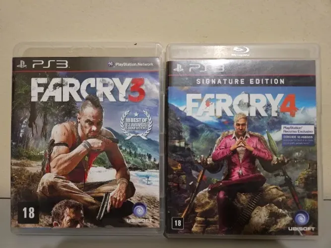 Jogo FarCry 3 e FarCry4 - PS3