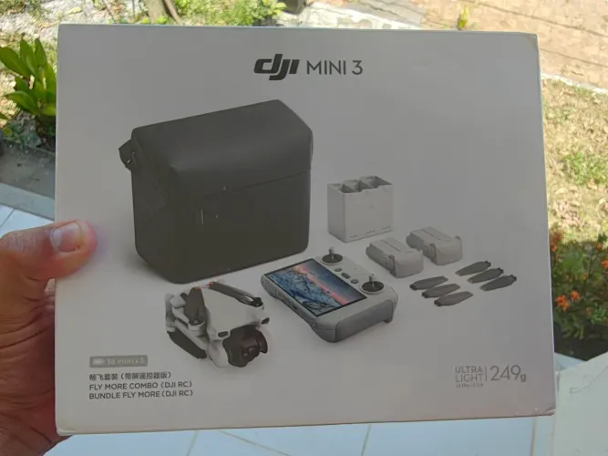 Drone DJI MINI 3 combo fly more RC (LACRADO) OFERTA ESPECIAL 