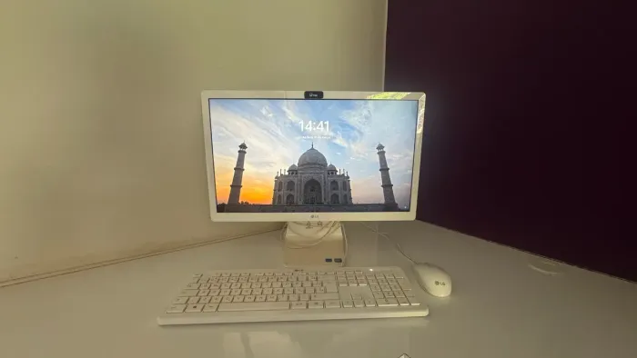 PC LG All in One + upgrade ram, hd e ssd