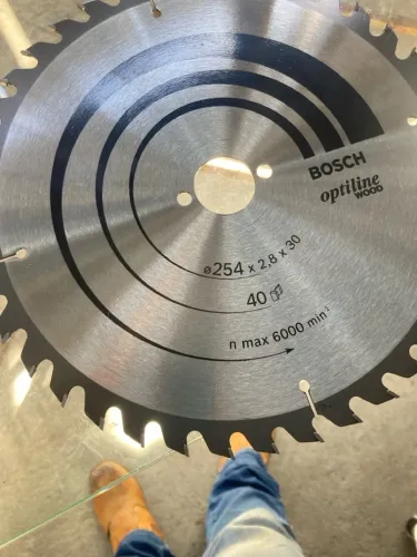 Disco Bosch de 40 dentes 