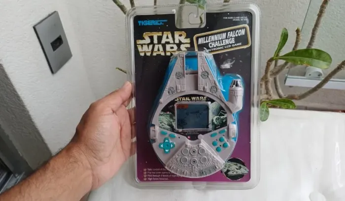 Minigame Tiger Star Wars Millennium Falcon 1997 Original Lacrado