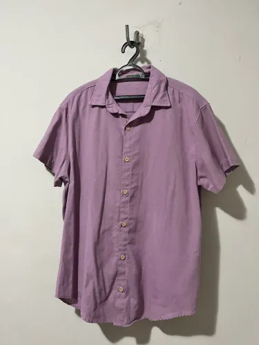 CAMISA LINHO LAVANDA