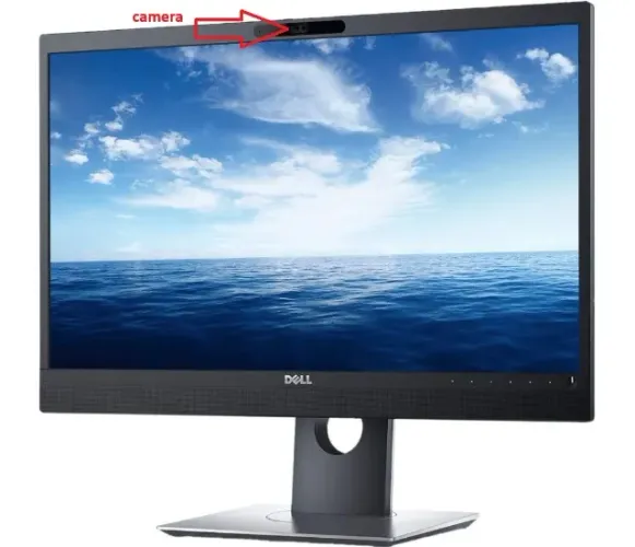 MONITOR PROFISSIONAL PARA VIDEOCONFERENCIA DELL 2418HZM NA EMBALAGEM
