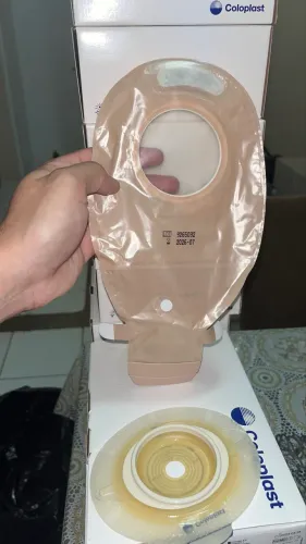 Bolsa de colostomia