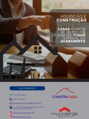 Imóvel para venda com 80 metros quadrados com 3 quartos em Zona I - Umuarama - PR