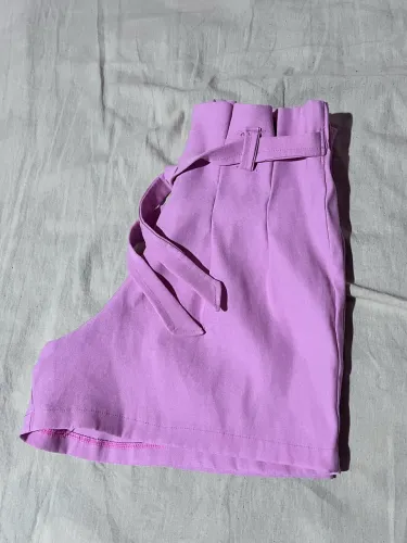 Short social rosa bebê 
