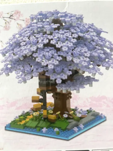 Árvore de Lego NOVA presente infantil árvore cerejeira