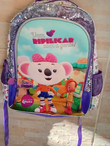 Mochila Lilica Ripilica - Mundo Ripilica (Seminova/Excelente estado)<br>