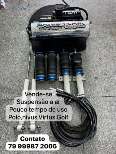 Suspensão a ar polo, nivus, Virtus