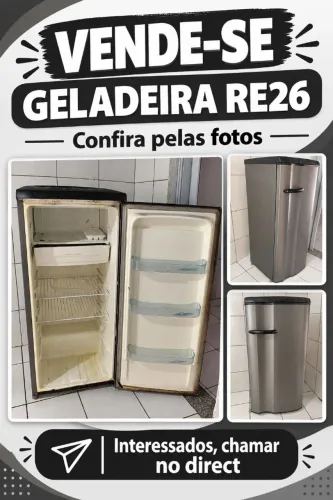 Vendo geladeira re26 Eletrolux