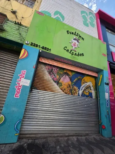 Loja de 150m² com mezanino, ótima localização no Brás