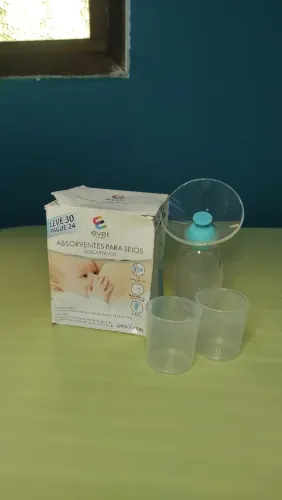 Bomba extratora de leite manual de silicone 
