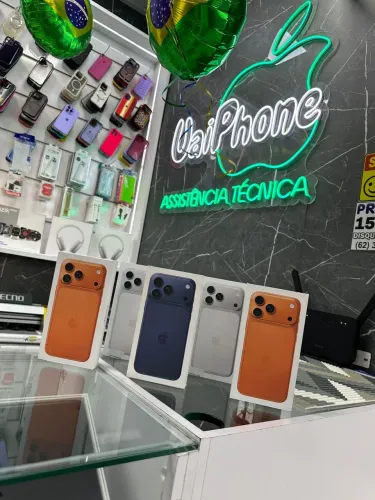 IPHONE 17 PRO MAX 256 GB NOVO LACRADO PEGO USADO NA TROCA