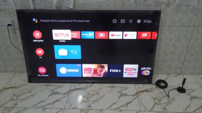 Tv TCL 50 polegadas smart 4k Android bluetooth 