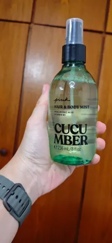 Body Splash Victoria's Secrets Cucumber para cabelo e corpo