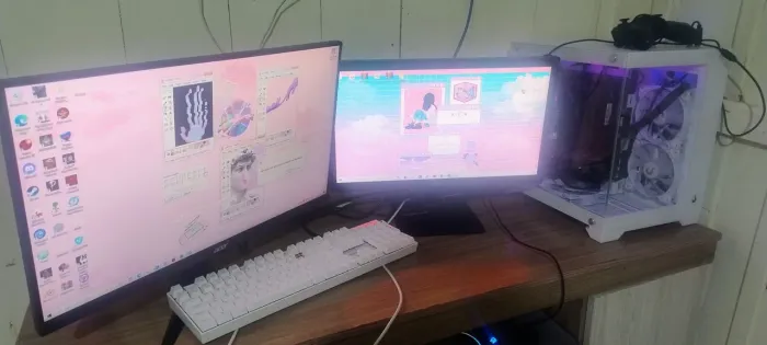 Ryzen 5 5500, RX 6650 XT, 32GB RAM, 1.7T Disco