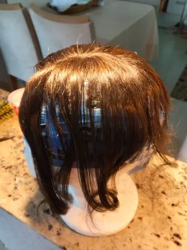 Topo de cabelo humano
