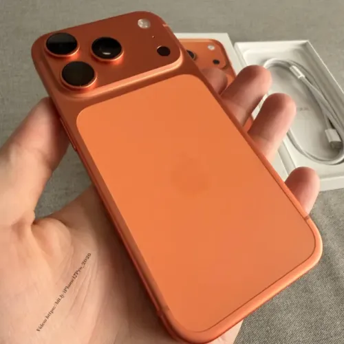 Apple iPhone 17 Pro 256GB Laranja - Estado Impecável (Bateria 100%)