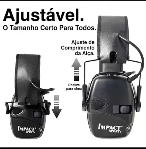 Abafador elétrico para serviços diários e tiro esportivo