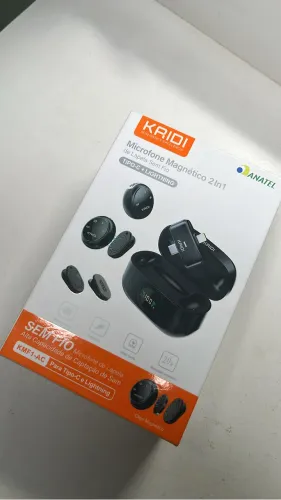 Microfone de lapela kaidi