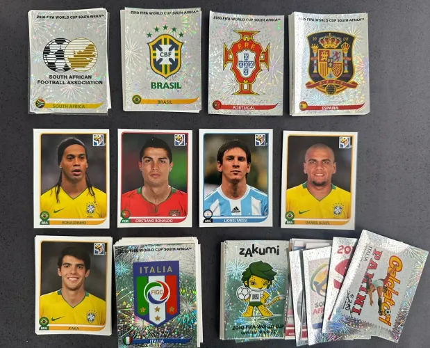 IMPECÁVEL ÁLBUM VAZIO COMPLETO PARA COLAR | COPA PANINI 2010
