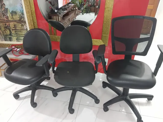 Vendo cadeiras de giratória de escritório