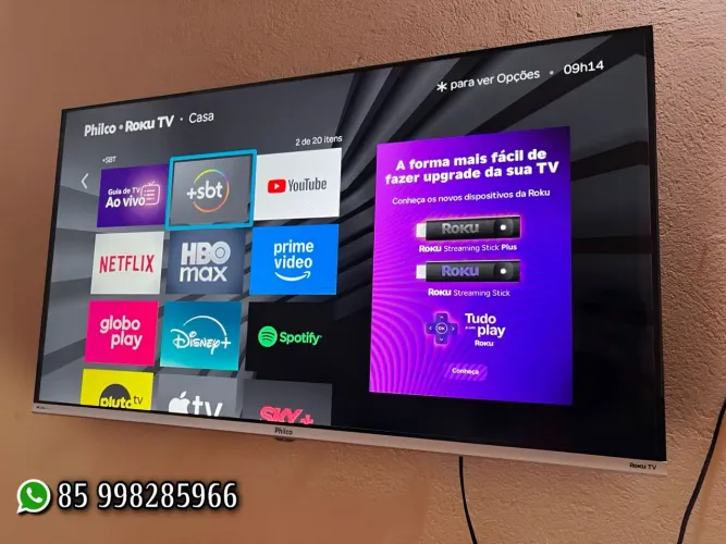 Smart tv Philco 40 com garantia de 2 anos 