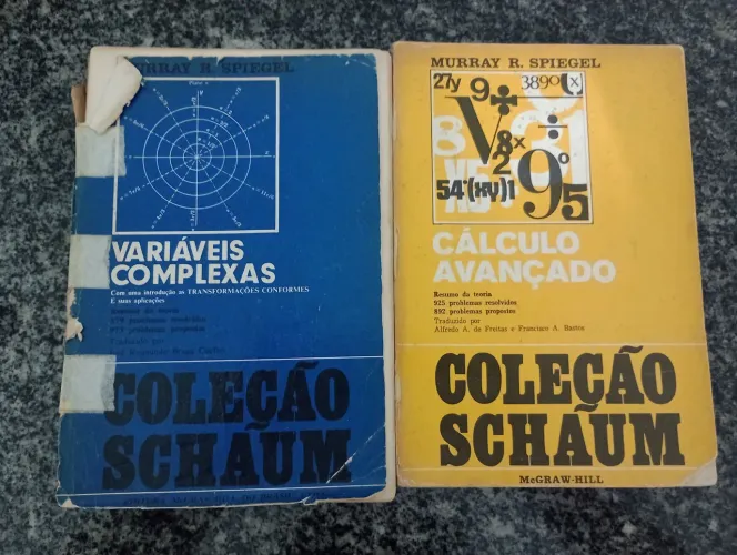 Kit Coleção Schaum -- Cálculo Avançado e Variáveis Complexas
