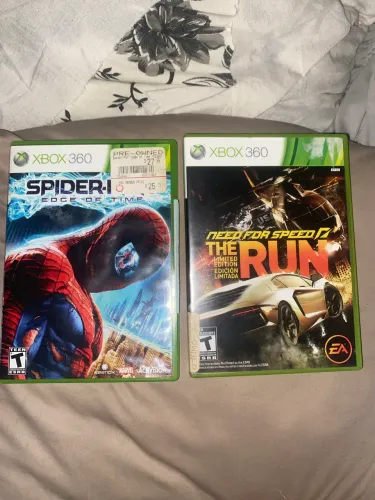 ? Spider-Man Edge of Time + Need for Speed The Run Xbox 360