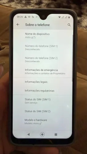Smartphone Moto G7