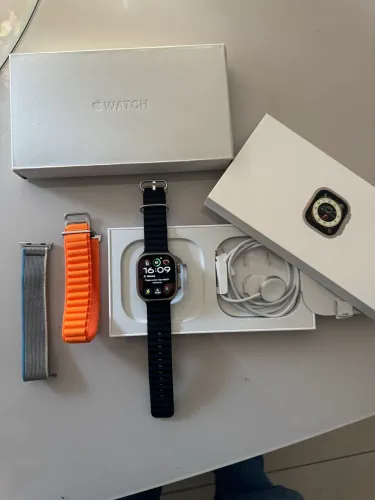 Apple Watch Ultra 49mm Titanium Original - Caixa - 86% Bateria