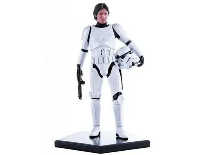 Estátua Han Solo - In Stormtrooper Disguise - Star Wars - Art Scale - 1:10 - Iron Studios