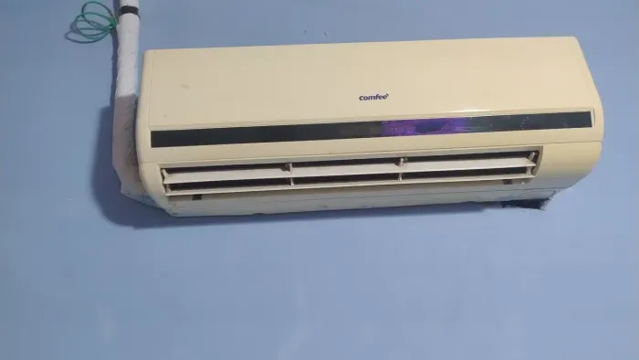 Ar condicionado funcionando split 