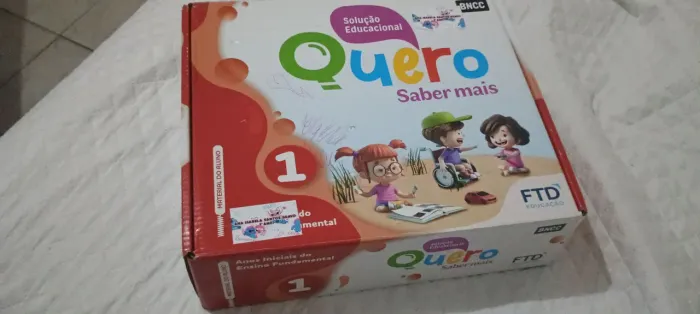 Coleção livros 1o ano Quero saber mais - FTD
