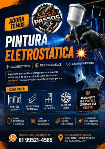 Pintura Eletrostática 