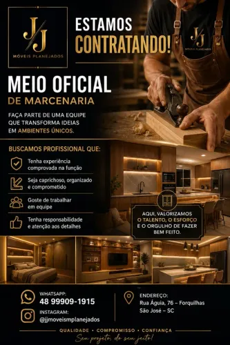 MEIO OFICIAL DE MARCENEIRO