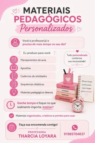 Materiais pedagógicos