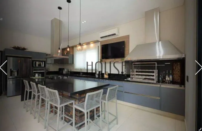 Casa com quartos, 666 m² - venda por ou aluguel - Condomínio Alphaville Nova Esplanada - V