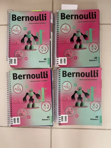 kit 3º ano bernoulli 2024 + apostilas