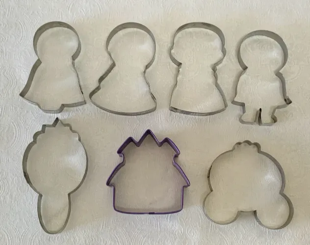 Cortadores de biscoito Princesas