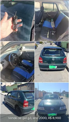 Volkswagen Gol 1.0 Plus 16V 4P 2000