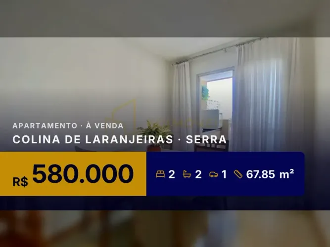 Apartamento em Colina de Laranjeiras: segurança e lazer para toda a família!