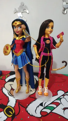 SDCC DC Super Hero Girls Mulher Maravilha e Cheetah Completas