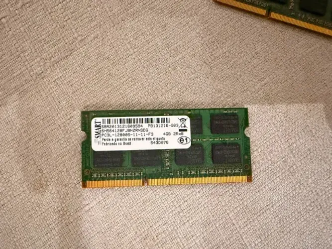 2x Memorias de Notebook DDR3 4GB
